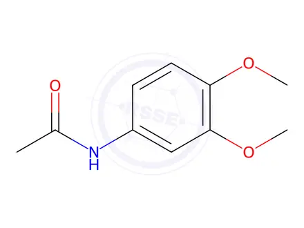 Chemical structure of N-(3,4-Dimethoxyphenyl)acetamide