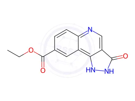 Chemical structure of Ethyl 3-oxo-2,3-dihydro-1H-pyrazolo[4,3-c]quinoline-8-carboxylate
