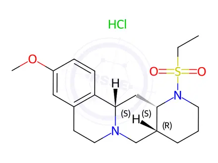 Chemical structure of RS 79948-197