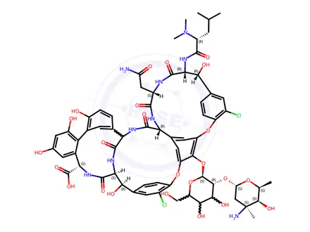 Chemical structure of Vancomycin EP Impurity K
