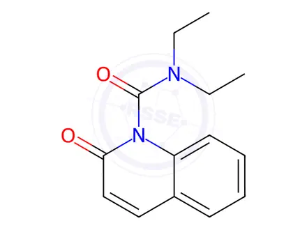 Chemical structure of N,N-Diethyl-2-oxoquinoline-1(2H)-carboxamide