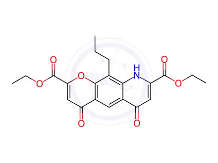 Chemical structure of Nedocromil Sodium Impurity 4
