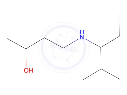Chemical structure of 4-((2-Methylpentan-3-yl)amino)butan-2-ol