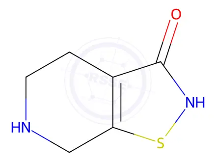 Chemical structure of 4,5,6,7-Tetrahydroisothiazolo[5,4-c]pyridin-3-ol