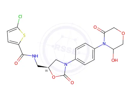 Chemical structure of Rivaroxaban Impurity 25