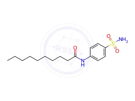 Chemical structure of N-(4-Sulfamoylphenyl)decanamide