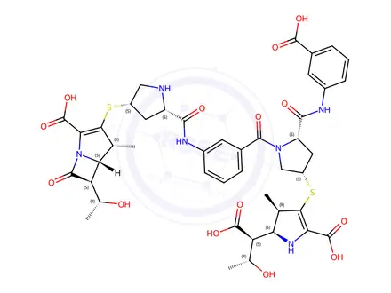 Chemical structure of Ertapenem Impurity 58