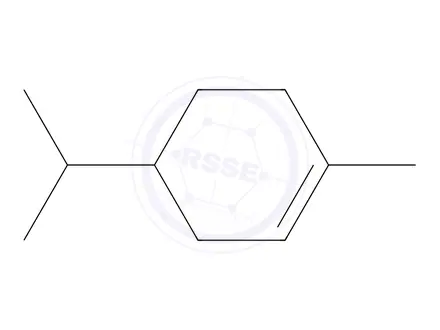 Chemical structure of menthane, didehydro derivative