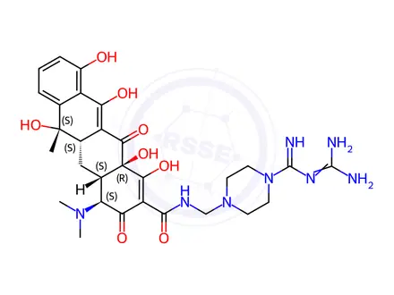 Chemical structure of Guamecycline