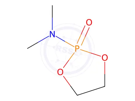 Chemical structure of N,N-Dimethyl-1,3,2-dioxaphospholan-2-amine 2-Oxide