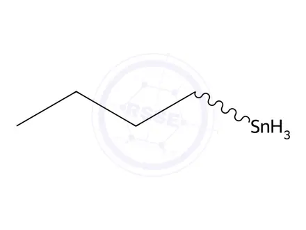 Chemical structure of Stannane, butyl-