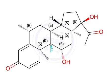 Chemical structure of Fluorometholone Impurity 29