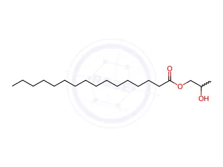 Chemical structure of 2-Hydroxypropyl Palmitate
