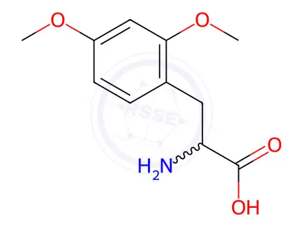 Chemical structure of 2-Methoxy-O-methyltyrosine