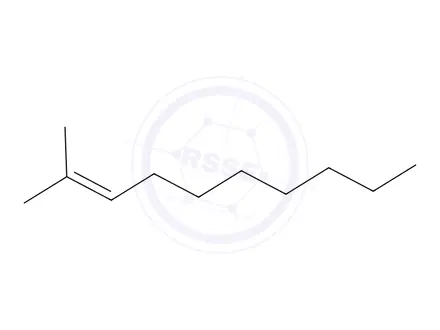 Chemical structure of 2-Methyl-2-decene