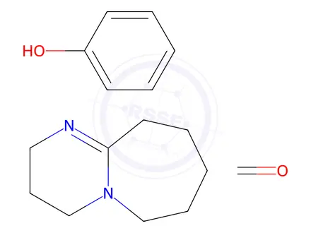 Chemical structure of (FORMALDEHYDE;2,3,4,6,7,8,9,10-OCTAHYDROPYRIMIDO[1,2-A]AZEPINE;PHENOL)