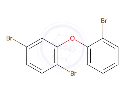 Chemical structure of 2,2',5-Tribromodiphenyl Ether