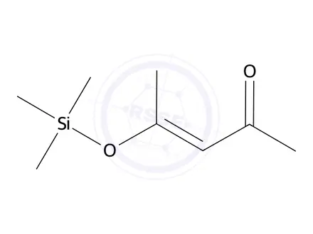 Chemical structure of 4-((Trimethylsilyl)oxy)pent-3-en-2-one
