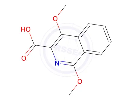 Chemical structure of 1,4-Dimethoxyisoquinoline-3-carboxylic acid