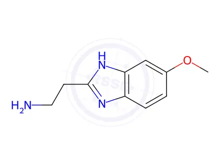 Chemical structure of 2-(6-Methoxy-1H-benzimidazol-2-yl)ethanamine