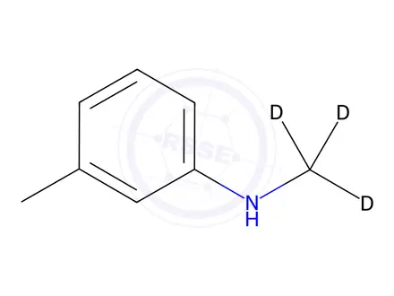 Chemical structure of N,3-Dimethylaniline-d3