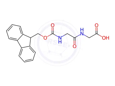 Chemical structure of Fmoc-Gly-Gly-OH