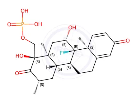 Chemical structure of Dexamethasone Sodium Phosphate Impurity 43