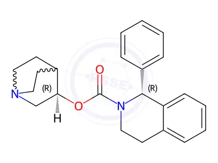 Chemical structure of Solifenacin EP Impurity G (Succinate Salt)