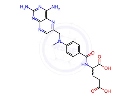 Chemical structure of Racemethotrexate
