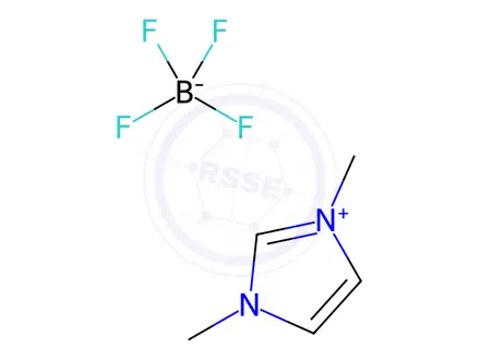 Chemical structure of 1,3-Dimethyl-2,3-dihydro-1H-imidazol-1-ium tetrafluoroborate
