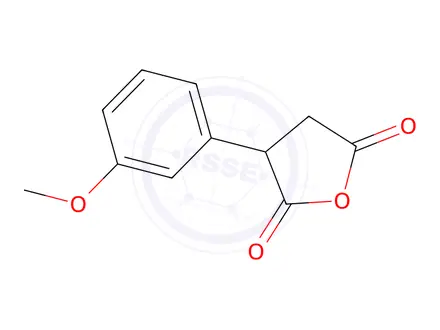 Chemical structure of 3-(3-Methoxyphenyl)dihydrofuran-2,5-dione