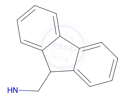 Chemical structure of 1-(9H-Fluoren-9-yl)-N-methylmethanamine