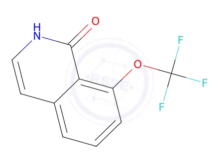 Chemical structure of 8-(Trifluoromethoxy)isoquinolin-1(2H)-one