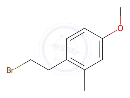 Chemical structure of 1-(2-BROMOETHYL)-4-METHOXY-2-METHYLBENZENE