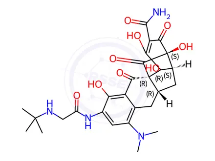 Chemical structure of Tigecycline Impurity H