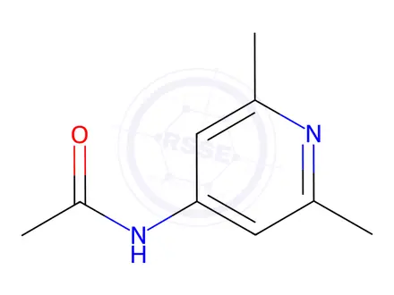 Chemical structure of N-(2,6-DiMethylpyridin-4-yl)acetaMide