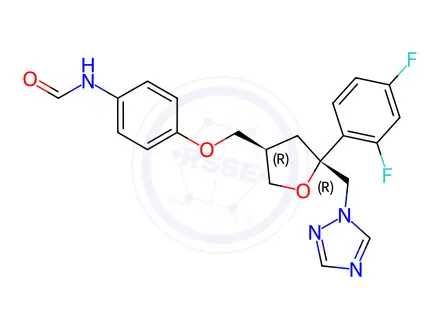 Chemical structure of Posaconazole Impurity 500
