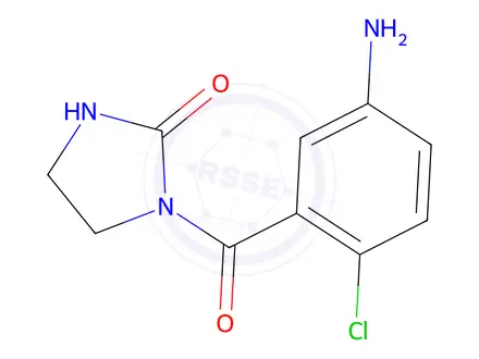 Chemical structure of 1-(5-Amino-2-chlorobenzoyl)imidazolidin-2-one
