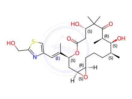 Chemical structure of Epothilone E