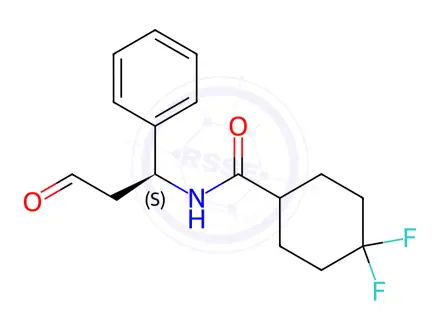Chemical structure of Maraviroc Impurity 28