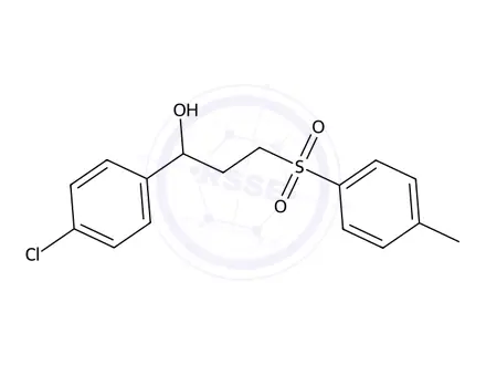 Chemical structure of 1-(4-Chlorophenyl)-3-tosylpropan-1-ol
