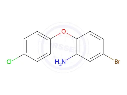 Chemical structure of 5-Bromo-2-(4-chlorophenoxy)aniline