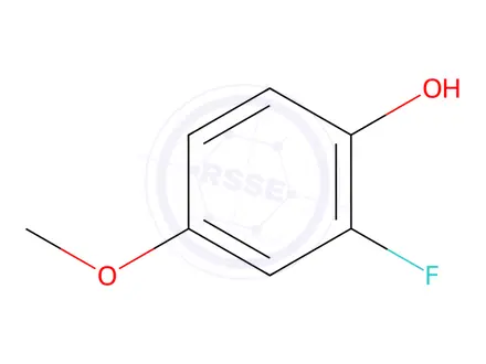 Chemical structure of 2-Fluoro-4-methoxyphenol