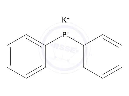Chemical structure of Potassium diphenylphosphide