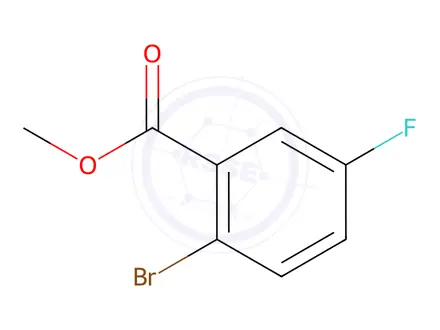 Chemical structure of Methyl 2-bromo-5-fluorobenzoate