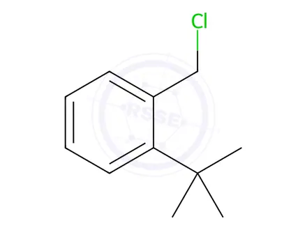 Chemical structure of 1-tert-butyl-2-(chloromethyl)benzene