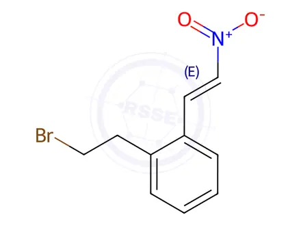 Chemical structure of 1-(2-Bromoethyl)-2-(2-nitrovinyl)benzene