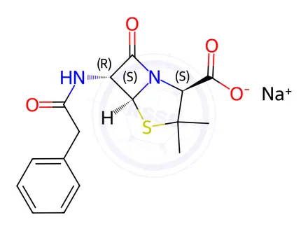 Chemical structure of Benzylpenicillin Impurity 76