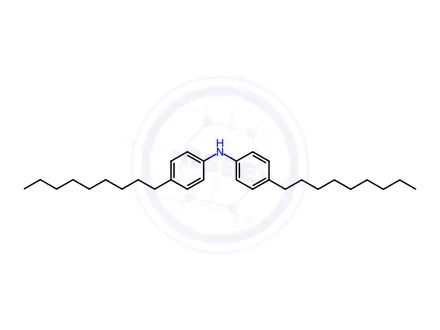 Chemical structure of 4-nonyl-N-(4-nonylphenyl)aniline