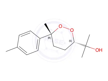 Chemical structure of 4-(2,6,6-Trimethyl-1-cyclohexen-1-yl)-3-buten-2-one semicarbazone